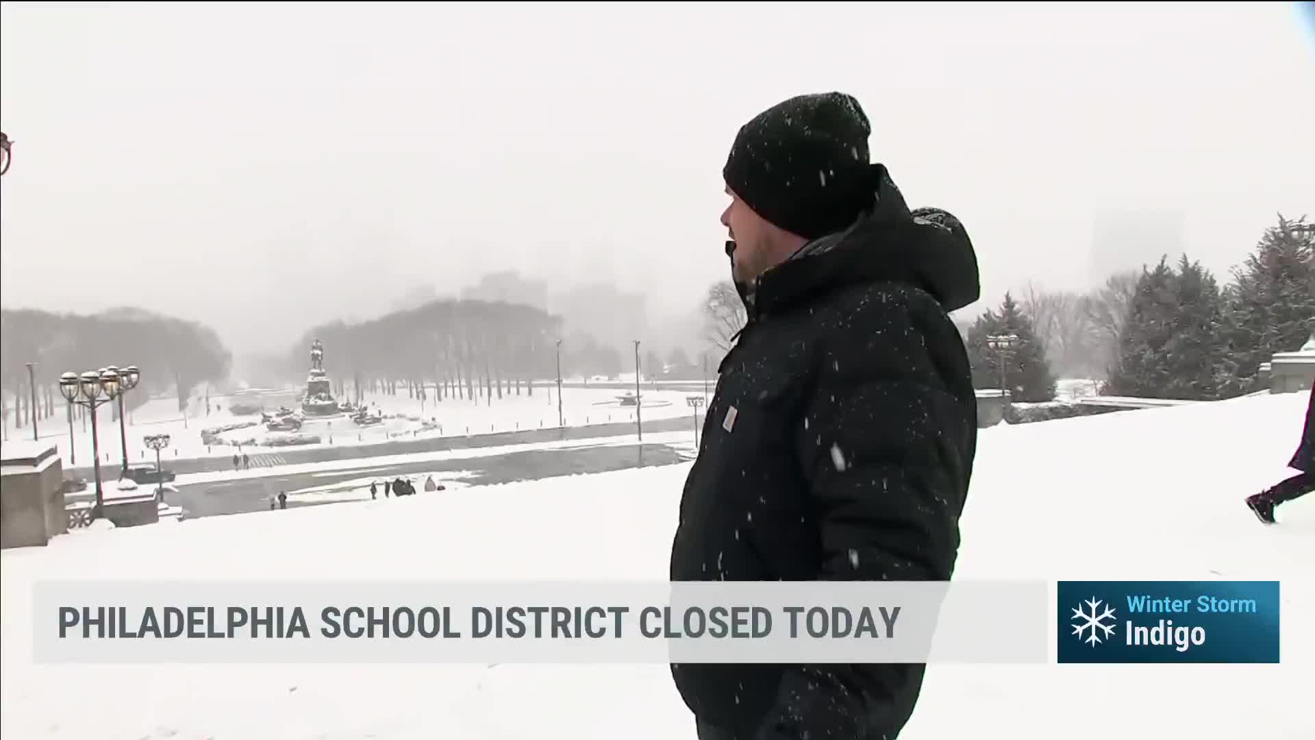 Snow Day For Philadelphia