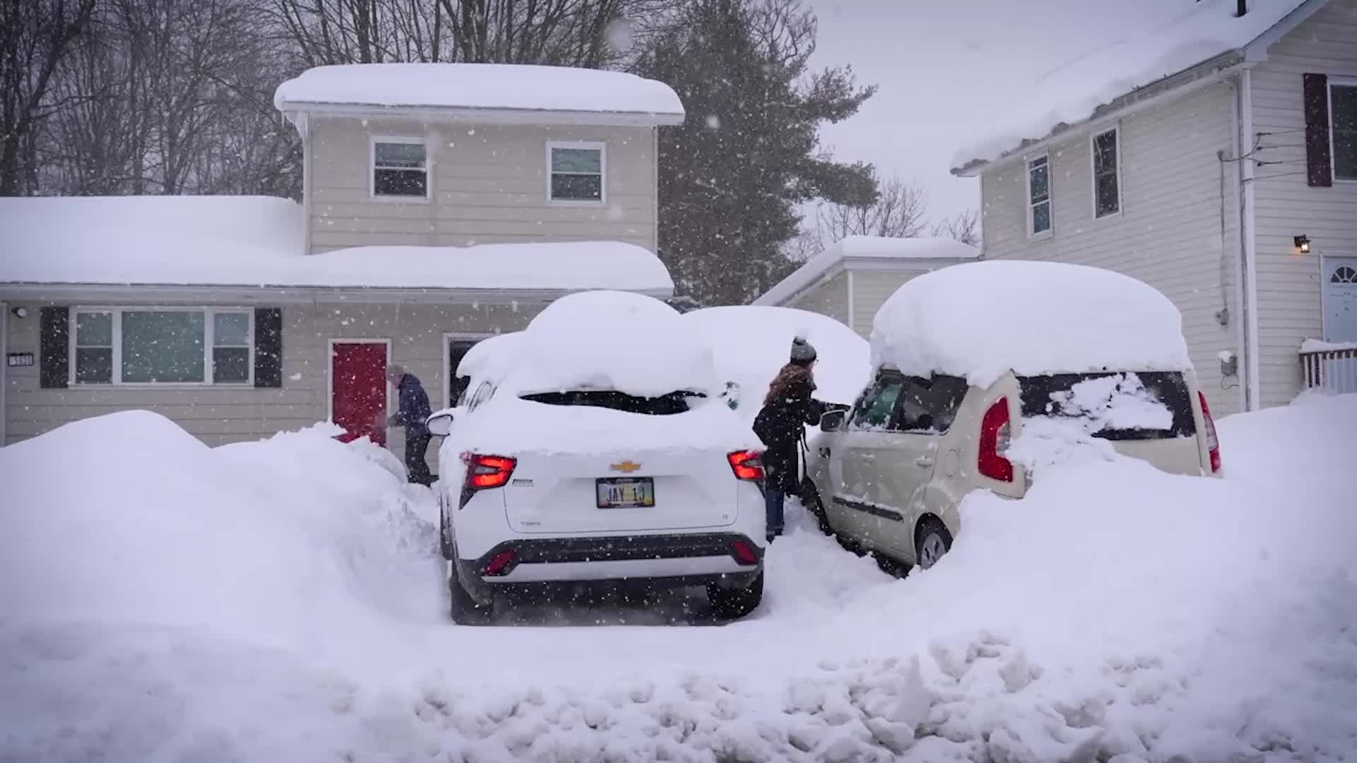 Snow Keeps Coming As Northeast Ohio Digs Out