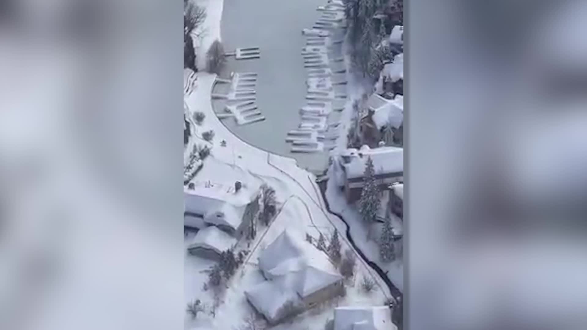 Snow Traps Residents, Vacationers In California