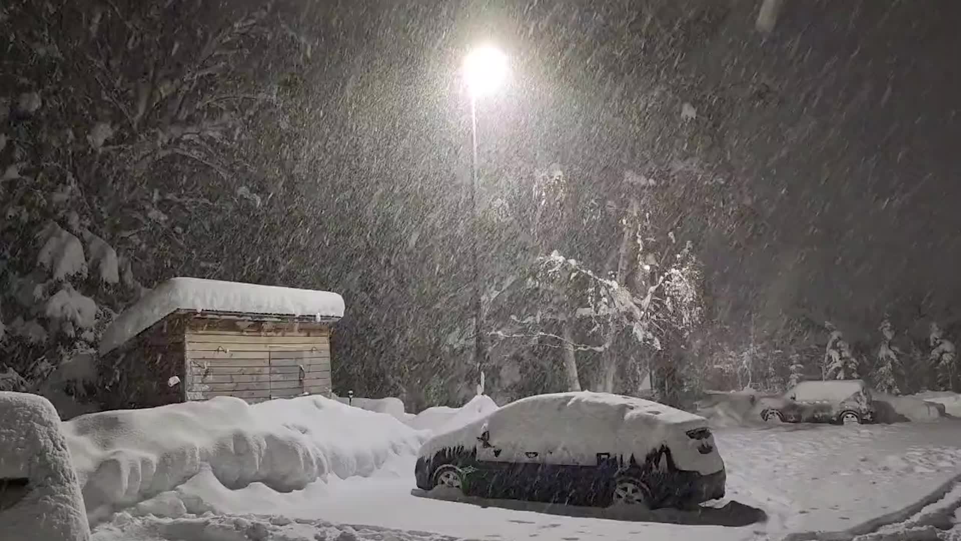 Snowiest Season To Date On Record In Anchorage, Alaska