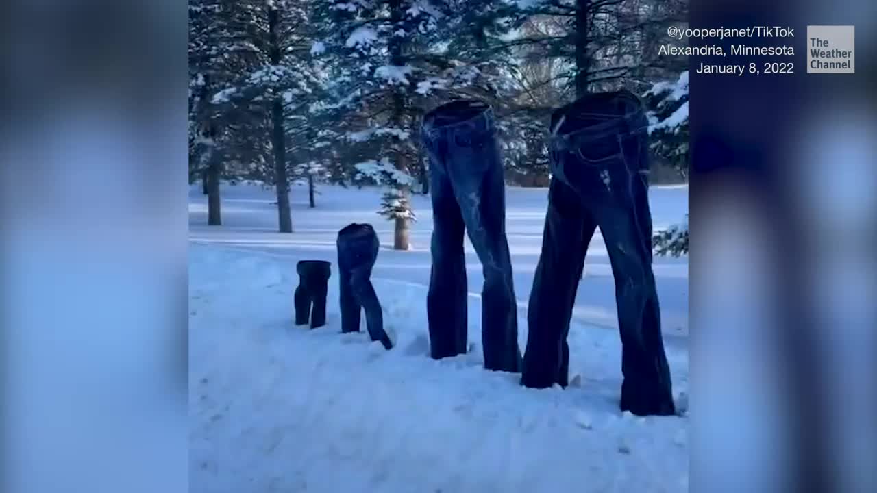 So Cold, They Froze Their Pants Off