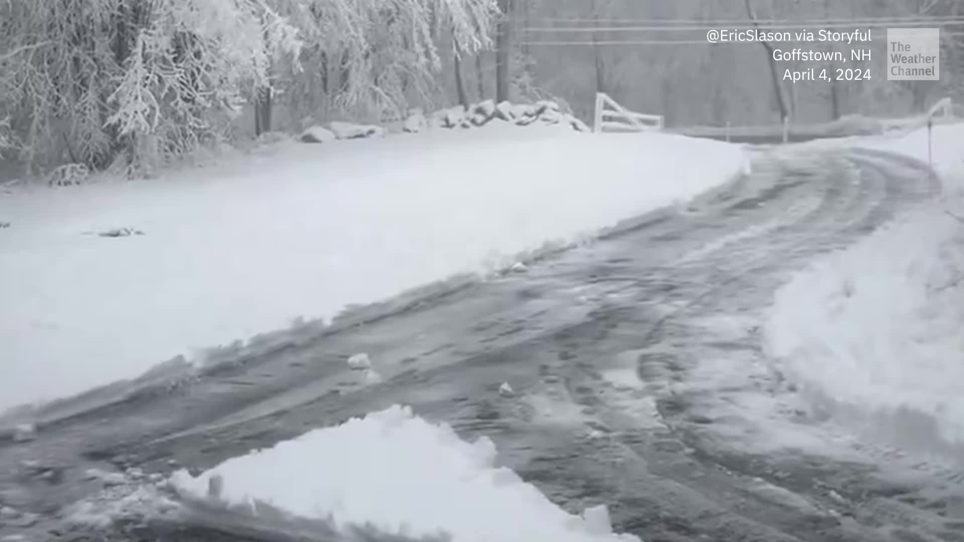 So Much For Spring: Winter Storm Blasts The Northeast
