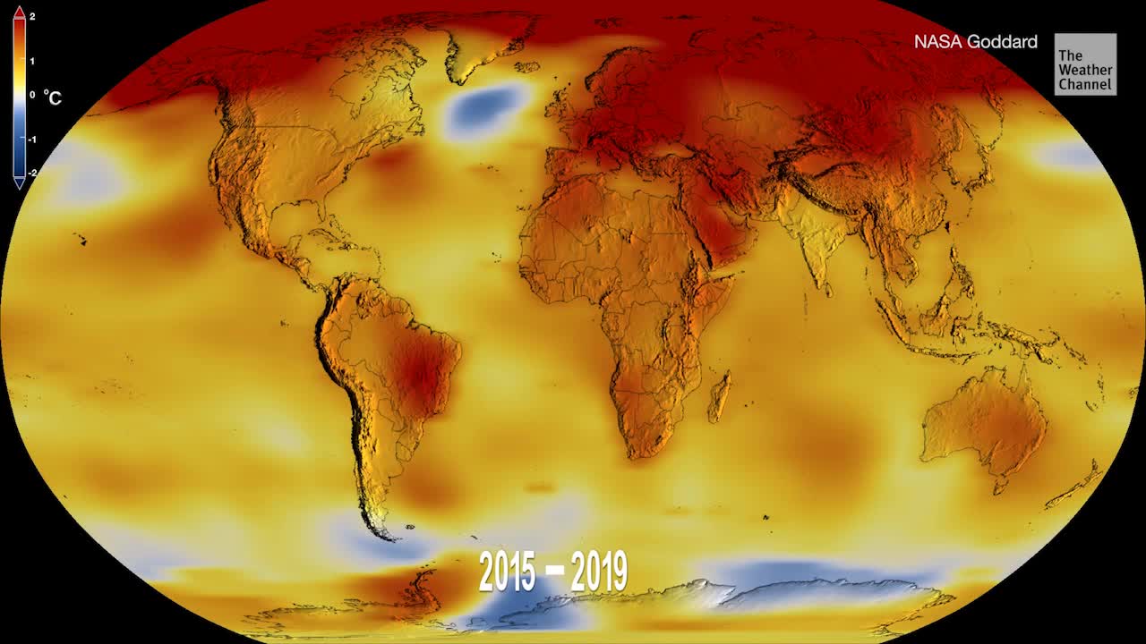 Sobering NASA Video Shows Just How Warm World Has Gotten