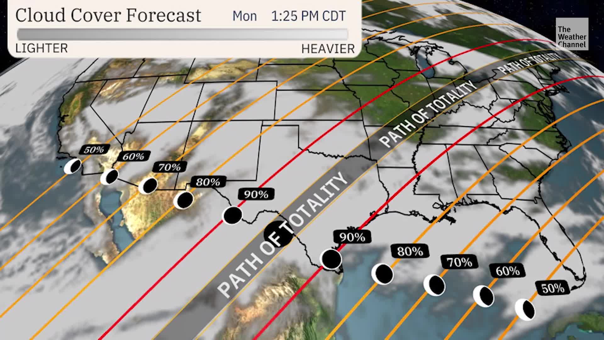Solar Eclipse Forecast: Where Viewing Could Be Difficult