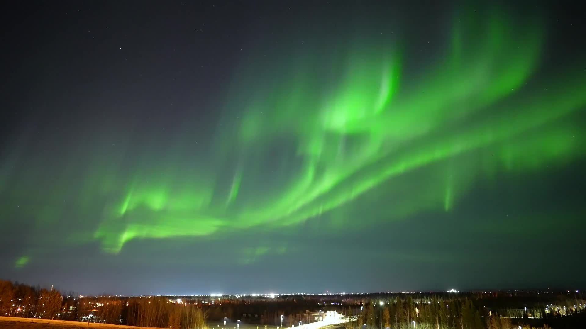 Solar Storm Causes Otherworldly Sight 