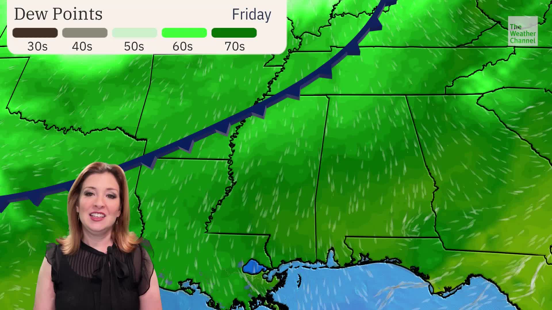 Some South Heat Relief: Humidity Drop Ahead This Weekend