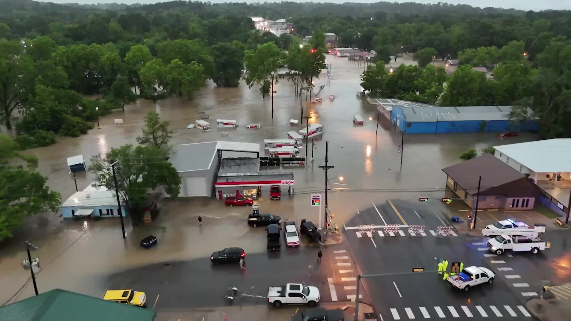 Southeast Texas Swamped By River Flooding