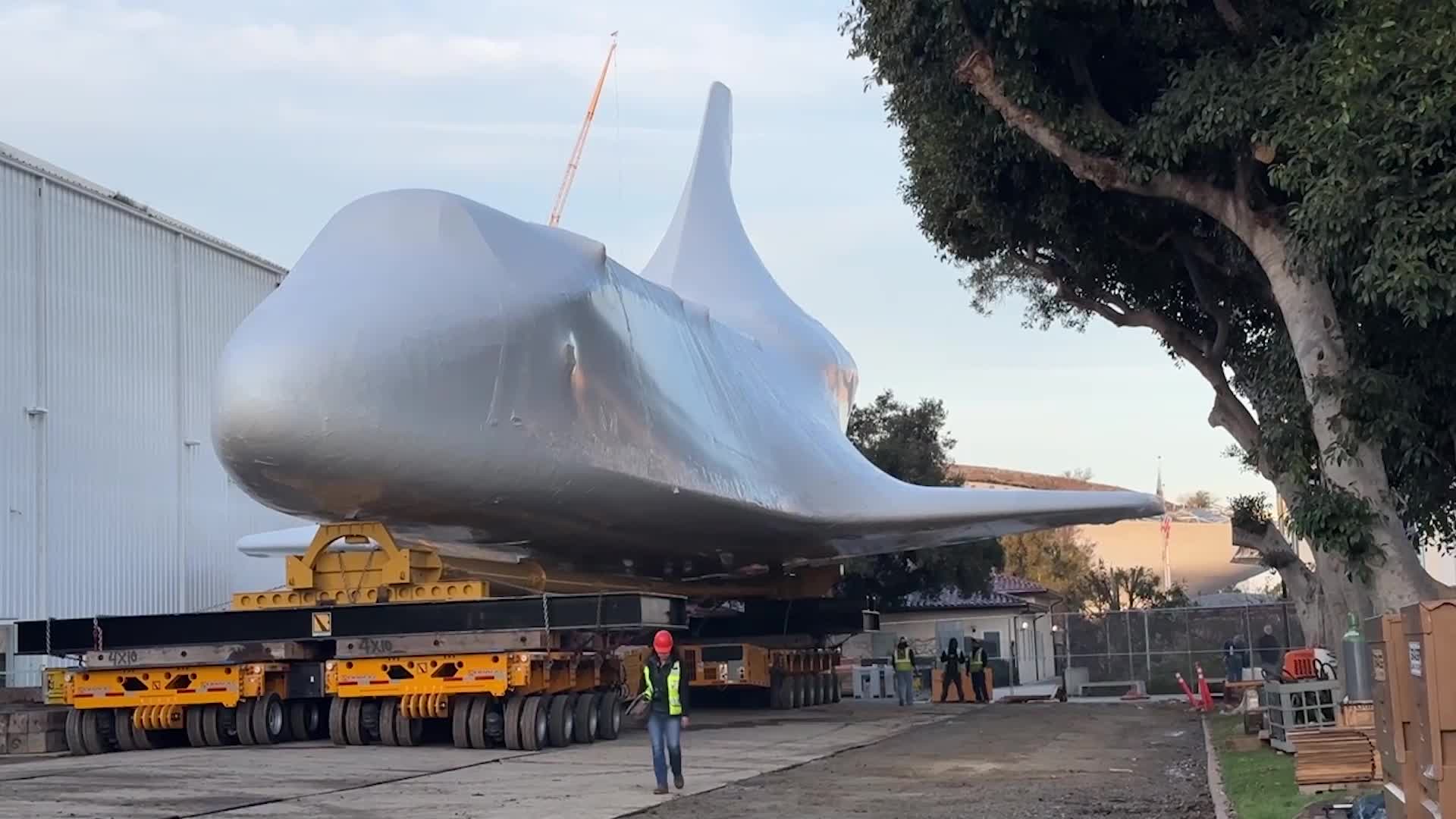 Space Shuttle Endeavour Arrives At New Home