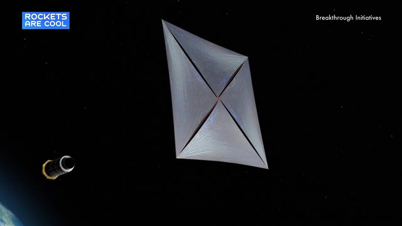 Spacecraft to be Propelled by Lasers