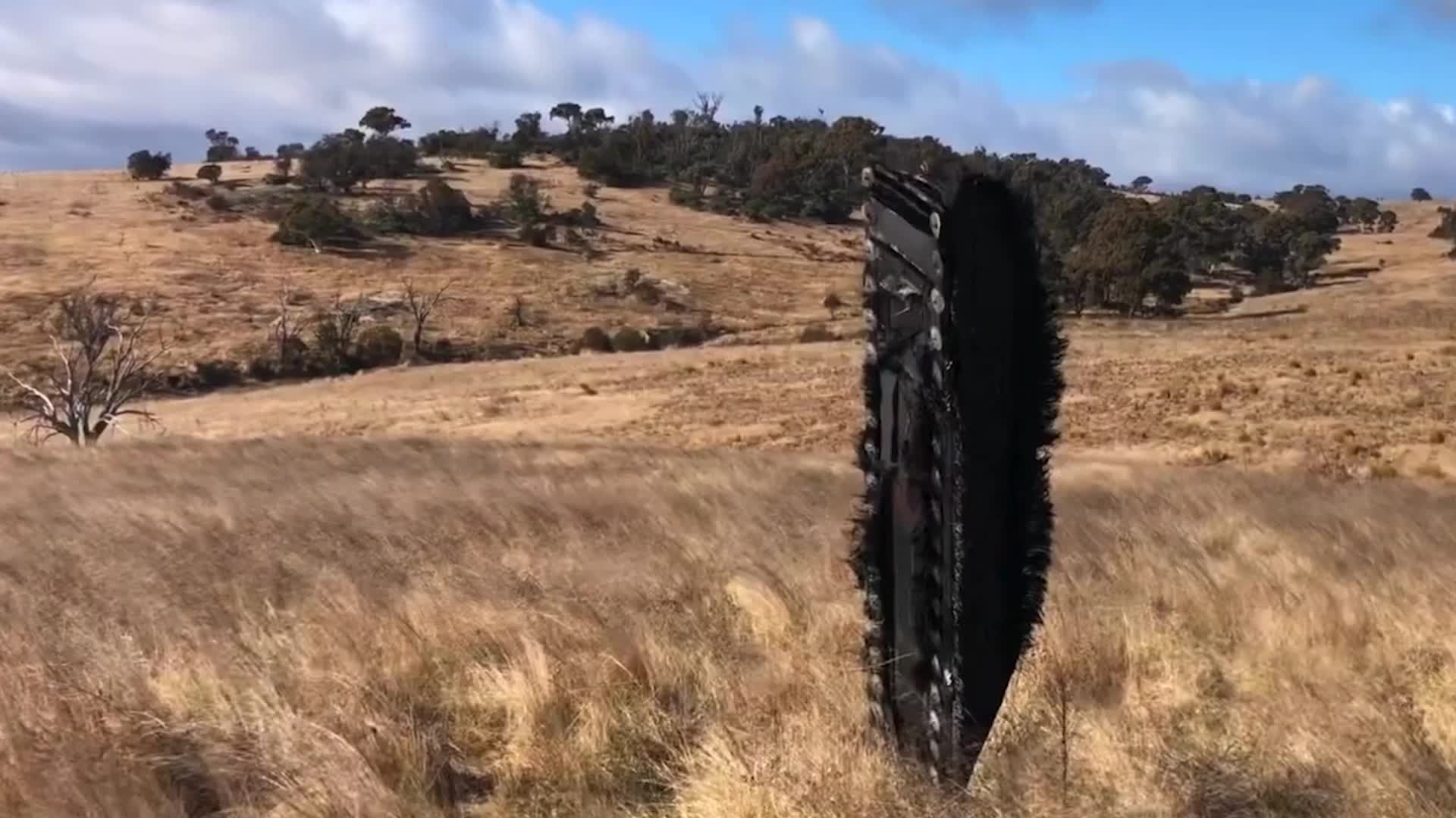 SpaceX Debris Crashes Onto Sheep Farm