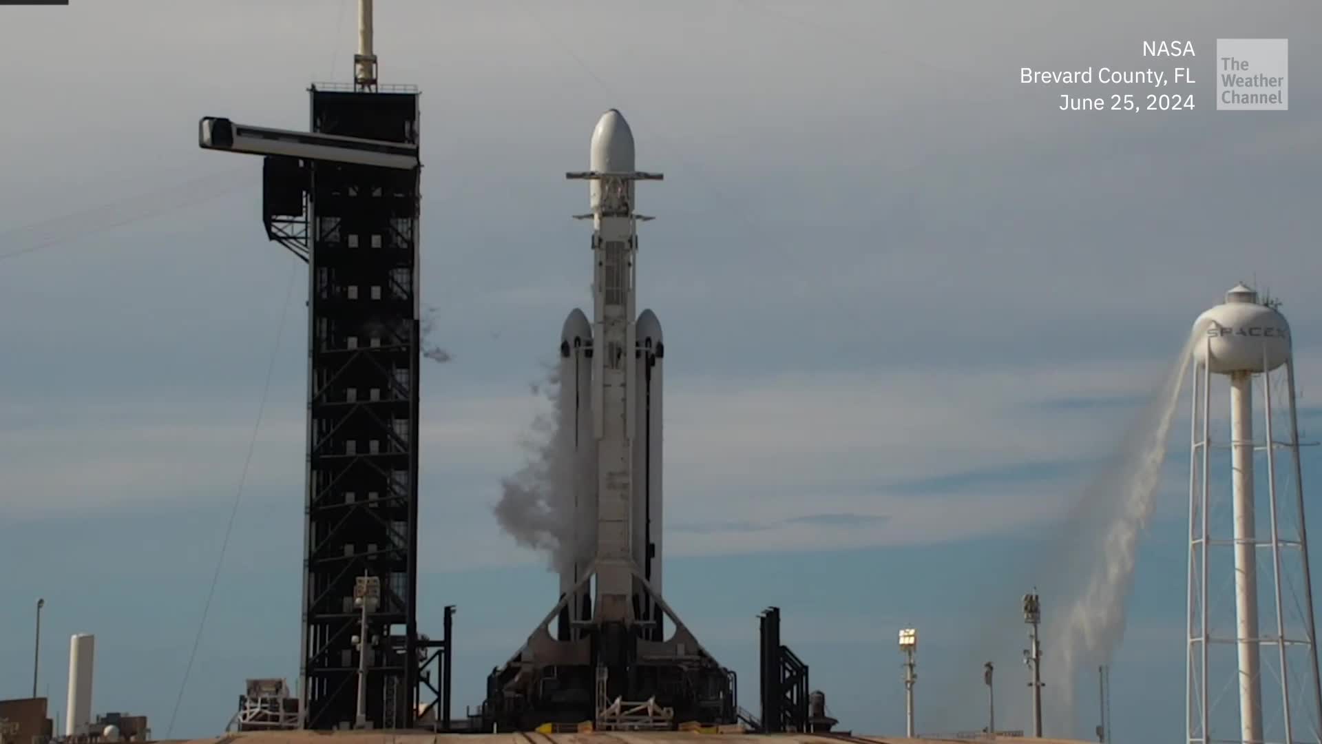 SpaceX Launches New GOES Weather Satellite From Florida