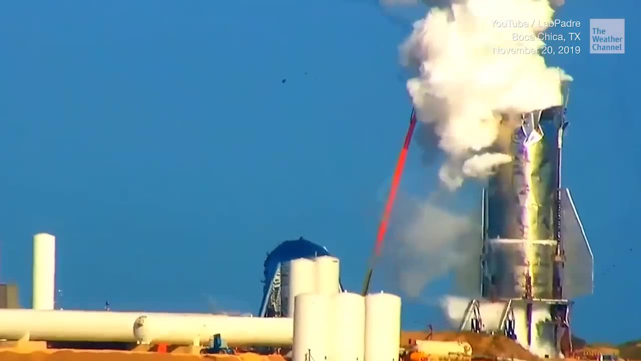 SpaceX Prototype Starship Rocket Explodes During Testing