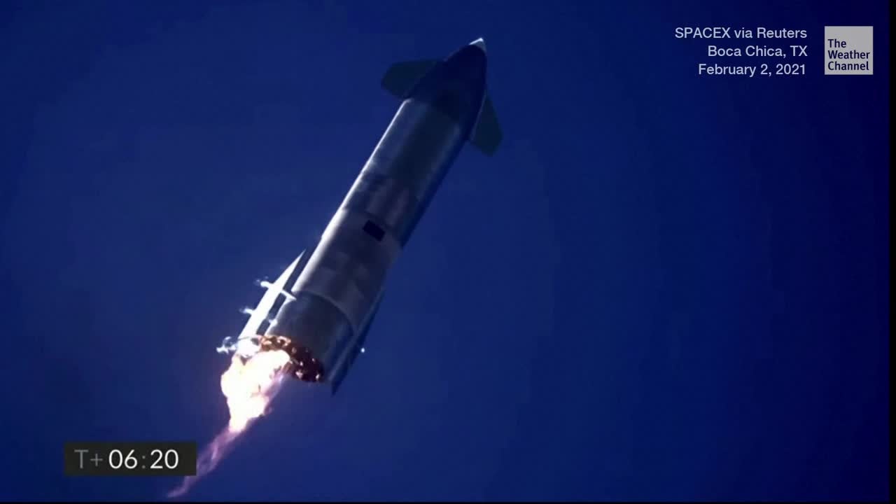 SpaceX Rocket Crashes on Landing in South Texas