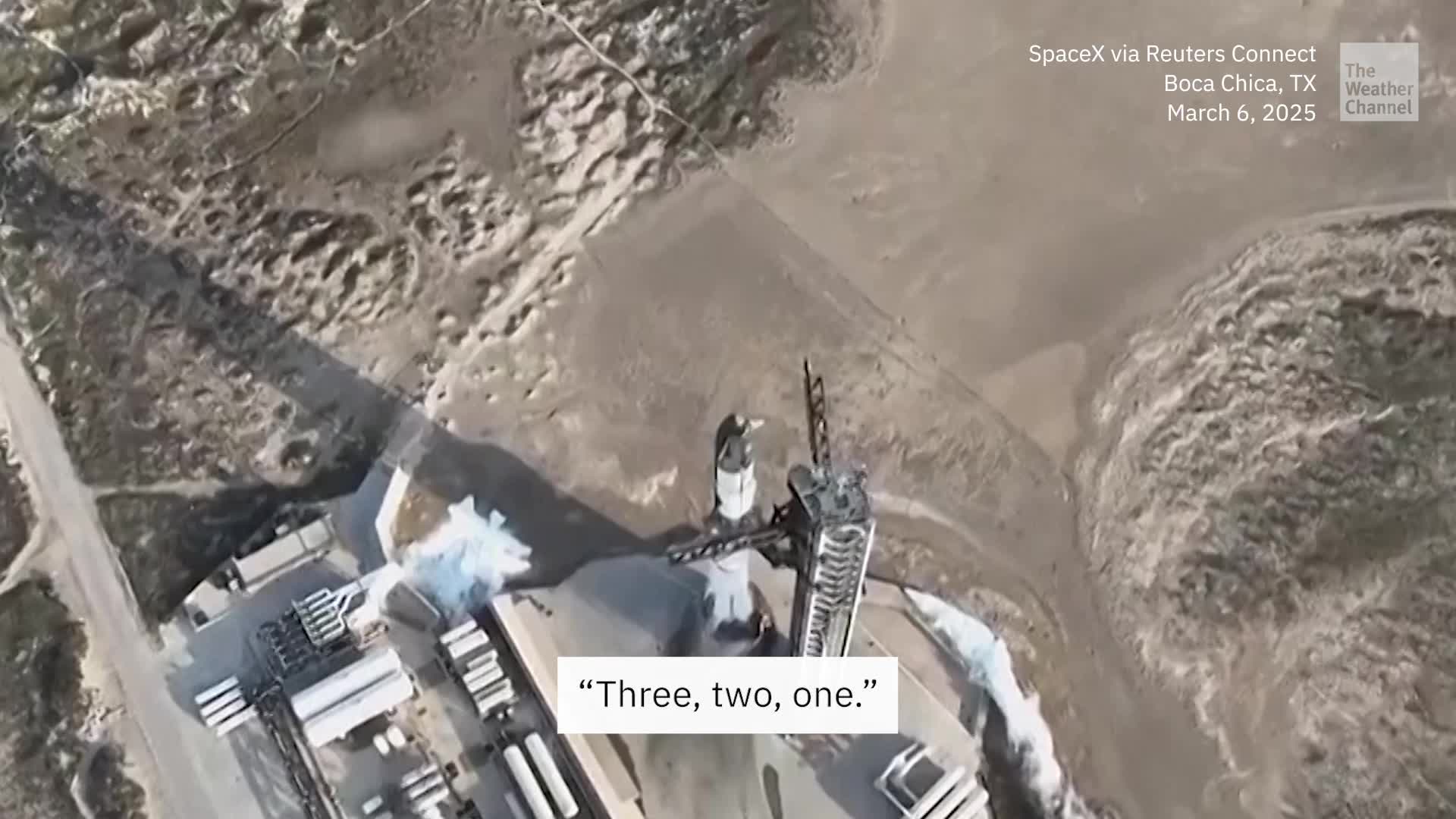SpaceX Starship Rocket Explodes Into Trail Of Flaming Debris