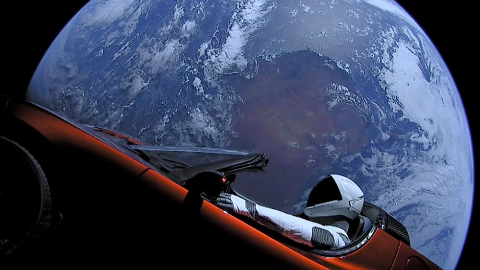 SpaceX’s Falcon Heavy Rocket Makes it Past Mars’ Orbit