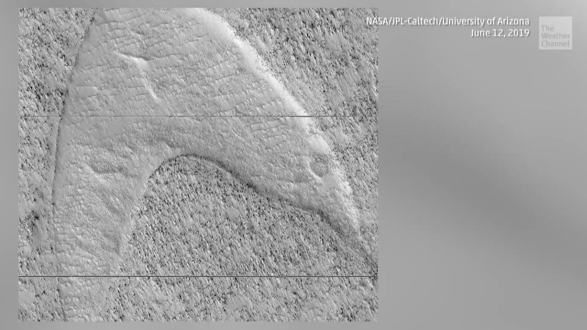 Star Trek Logo Found on Mars?
