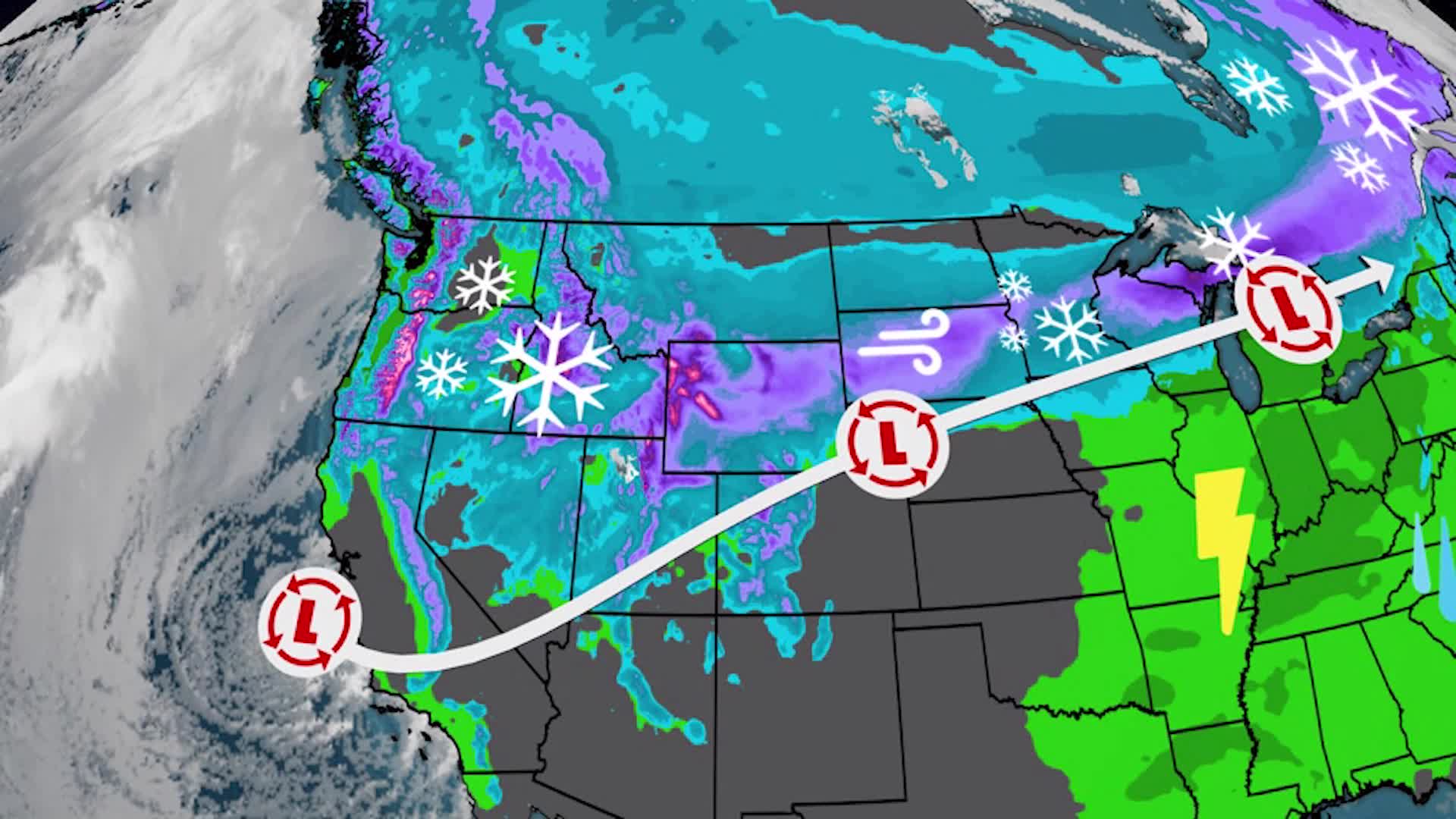 Storm Will Spread Strong Winds And More Than A Foot Of Snow Across Parts Of Northern Tier