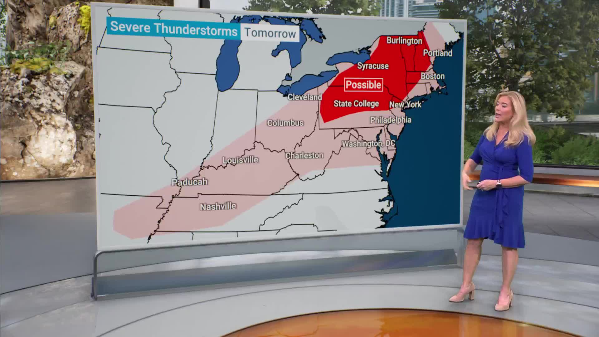 Stormy Sunday In Northeast