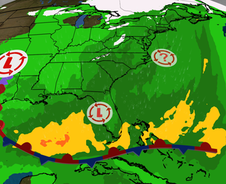 Stormy Weekend Ahead For Florida And East