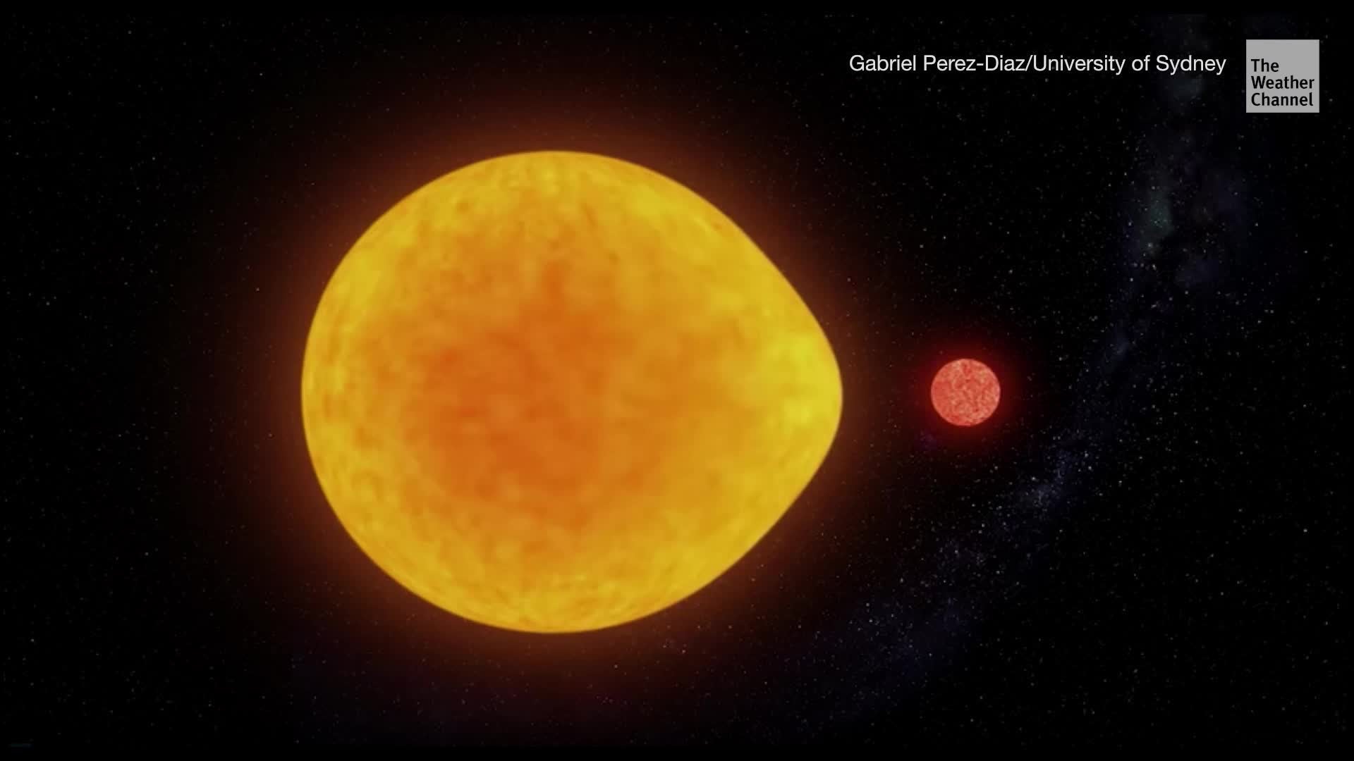 Strange New Tear-Drop-Shaped Star Discovered