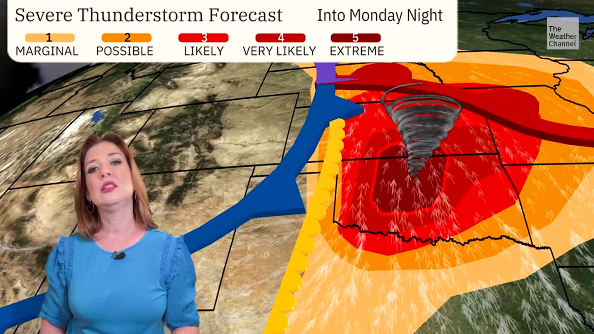 Strong  Long Track Tornadoes Are Possible
