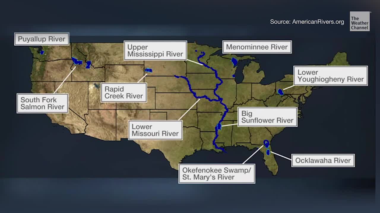 Study Identifies America’s Most Endangered Rivers