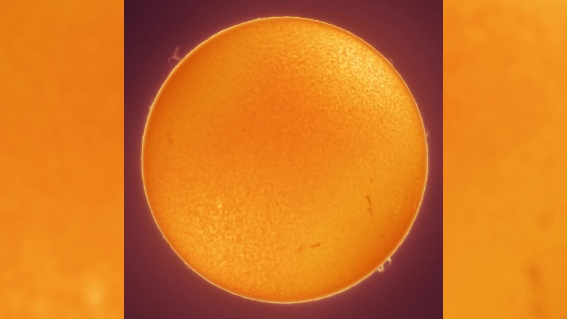 Stunning Accidental Shot of Jet Flying Through the Sun