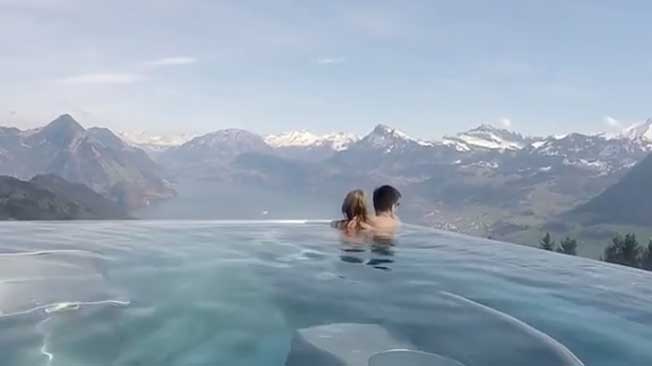 Swimming in the Stairway to Heaven