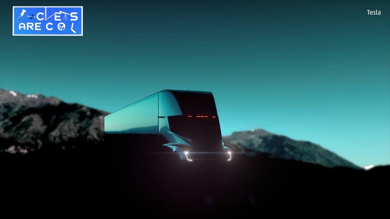 Tesla Motors Introduces Electric Semi Truck