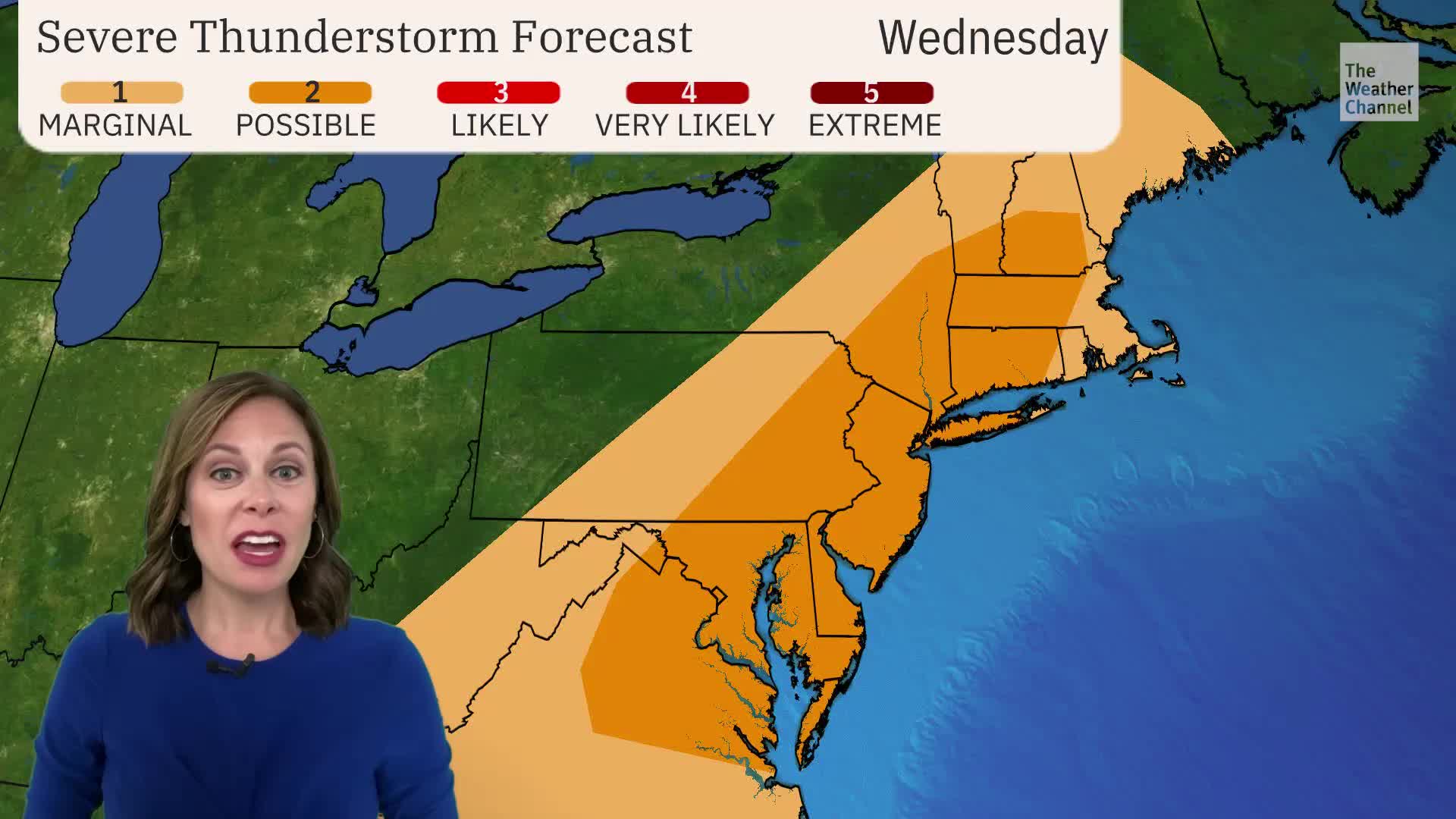 Texas To Maine: Storms, Flash Flooding Possible Wednesday