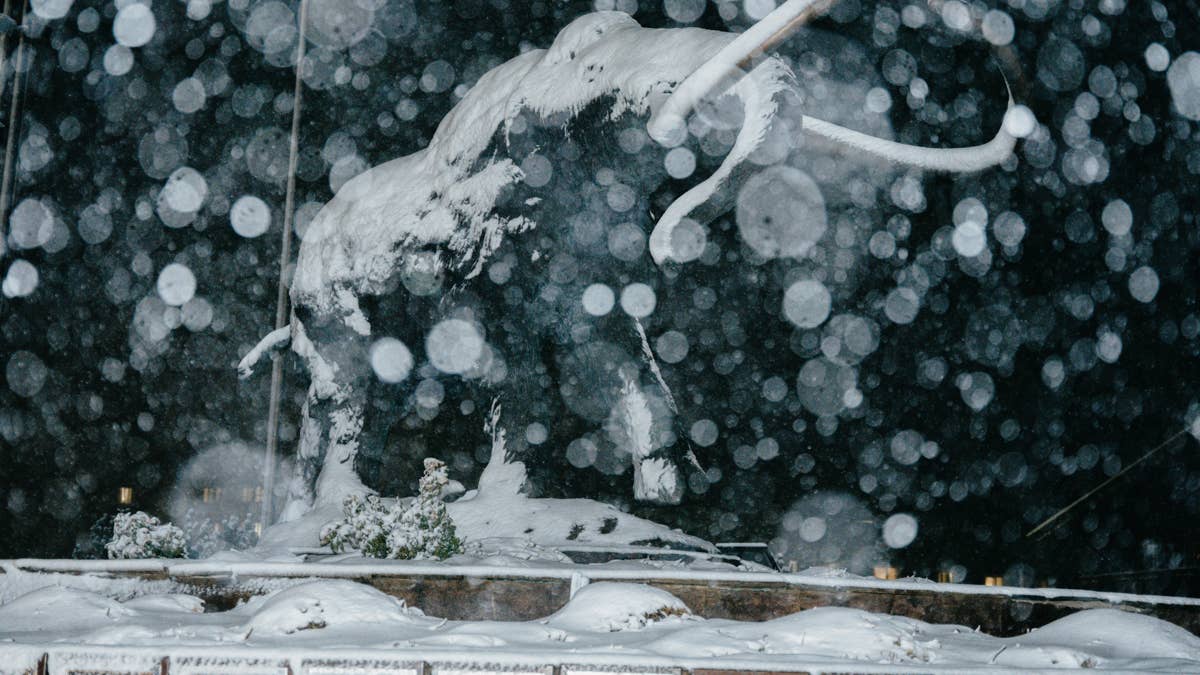 The best photos from Mammoth Mountain Ski Resort's October snowstorm