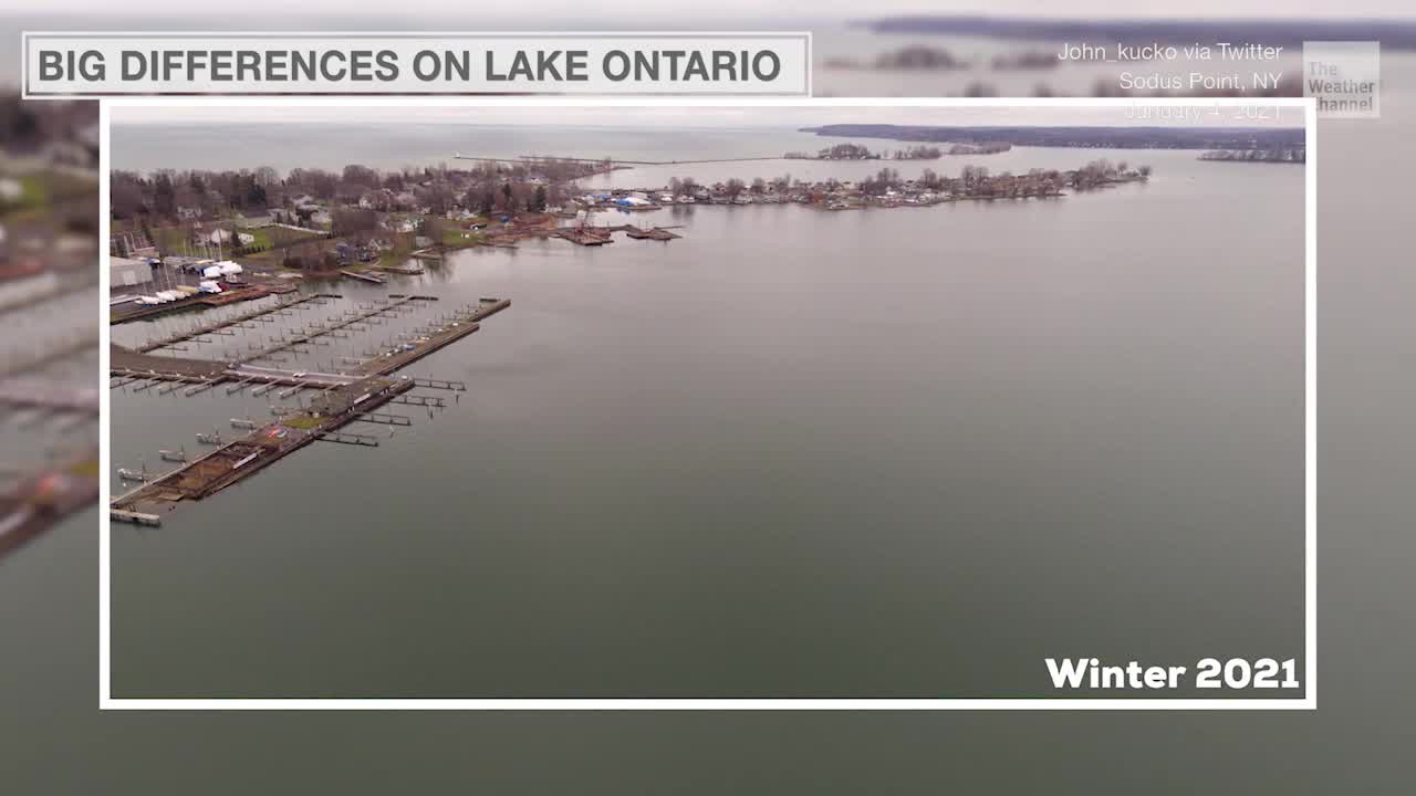 The Case of the Missing Ice on Lake Ontario