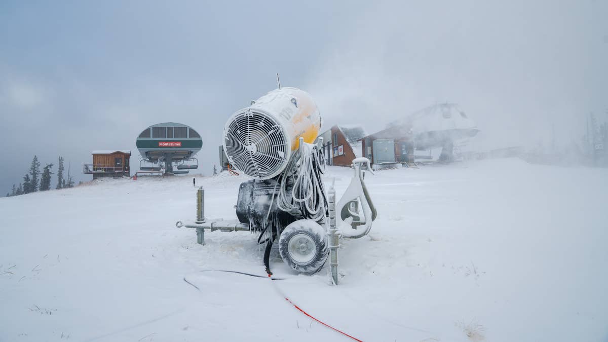 The race to open is on as Colorado ski resorts start snowmaking