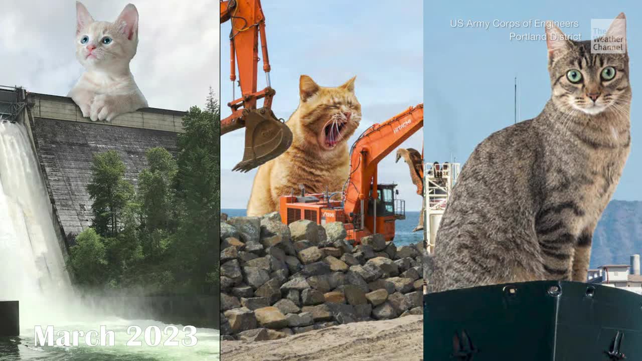 The US Army Corps Of Engineers Got Very Creative With Cat Calendar