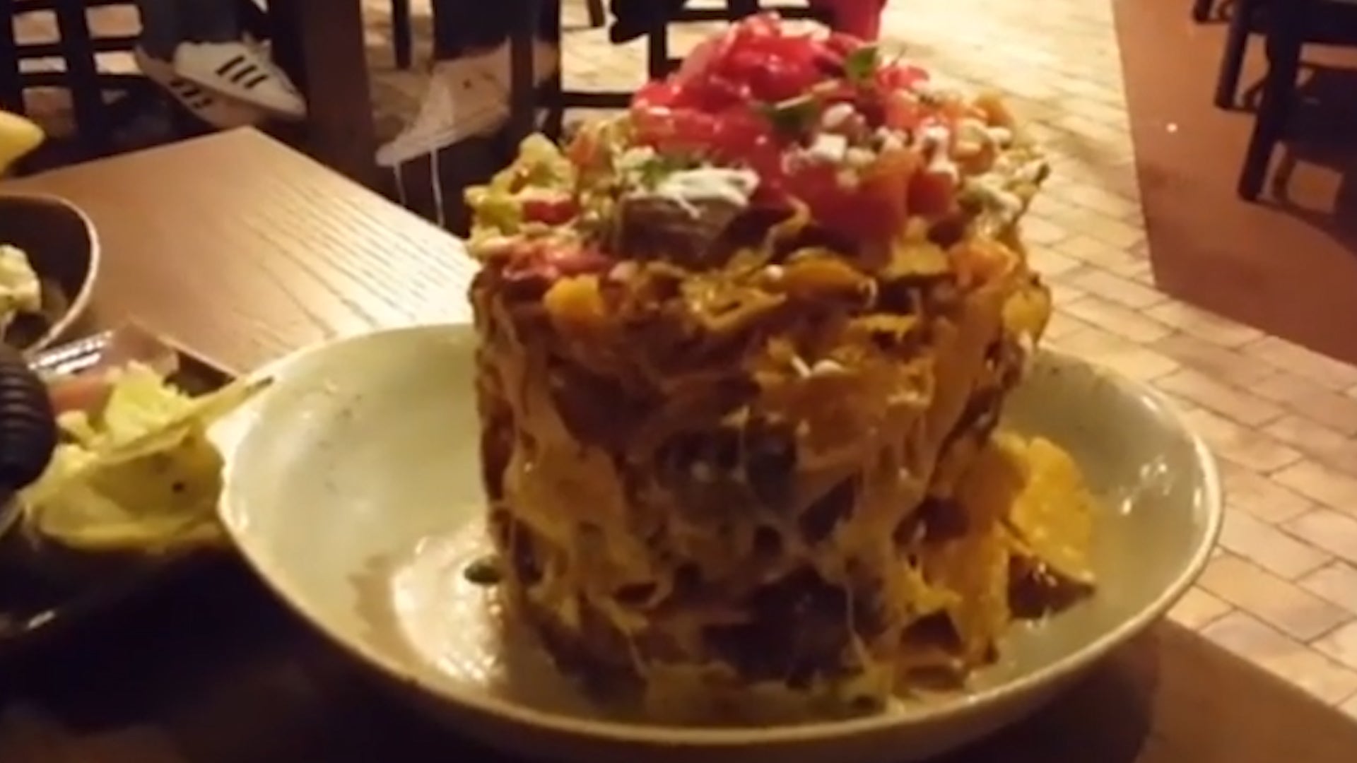 These Insane Nachos Are Served in a Trash Can