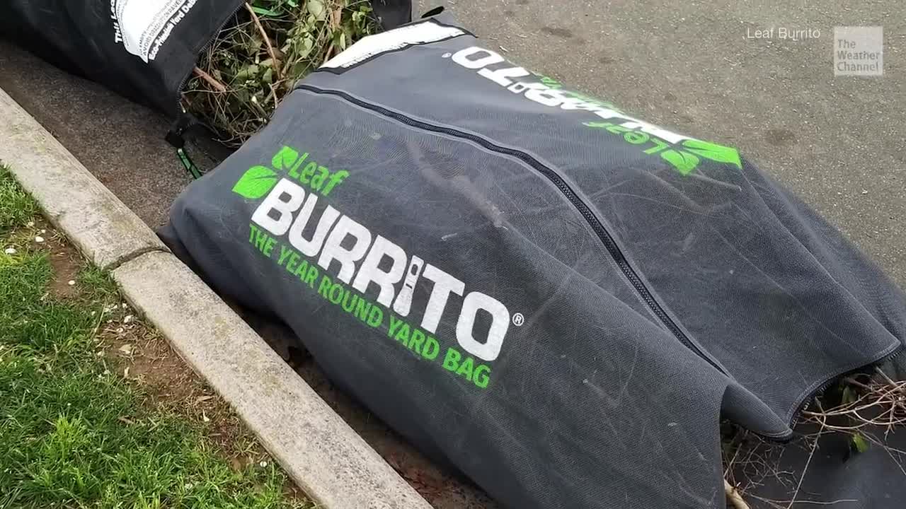 This City Is Replacing Plastic Bags for Yard Waste With a Burrito