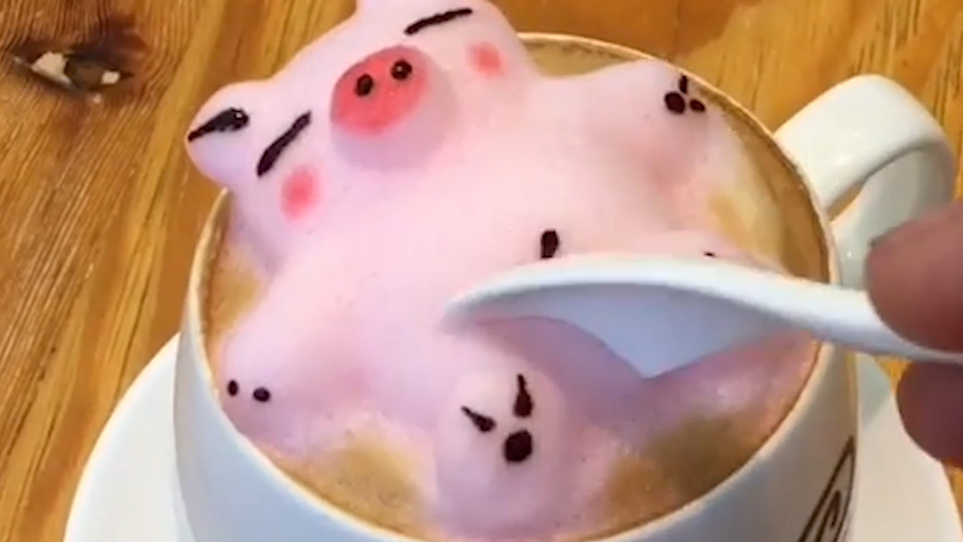 This Latte Art Looks Like Cloud-Animals