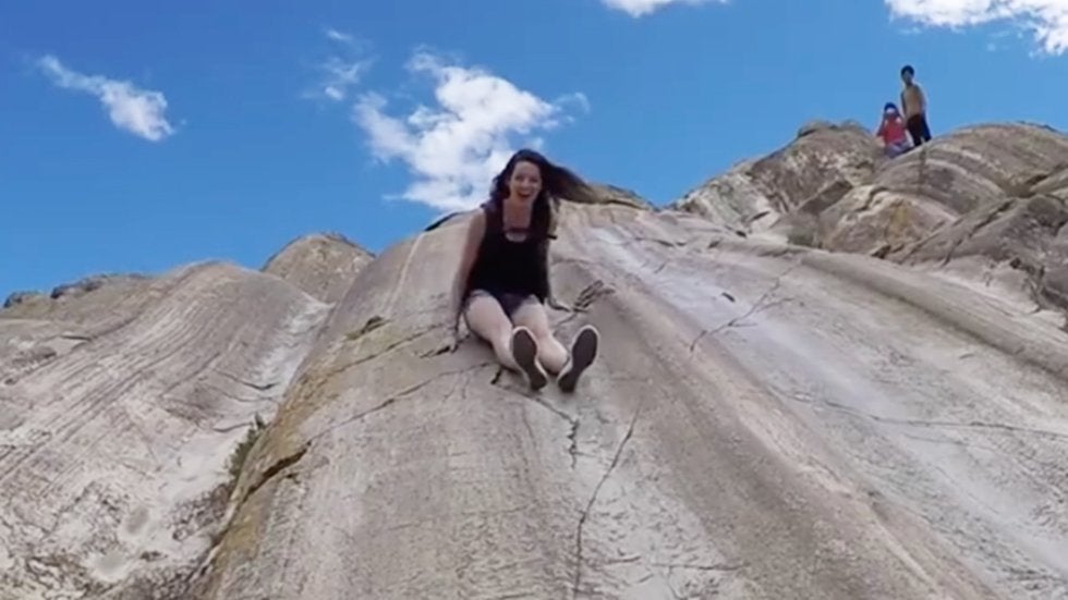 This Natural Incan Rock Slide Is All You Need Today