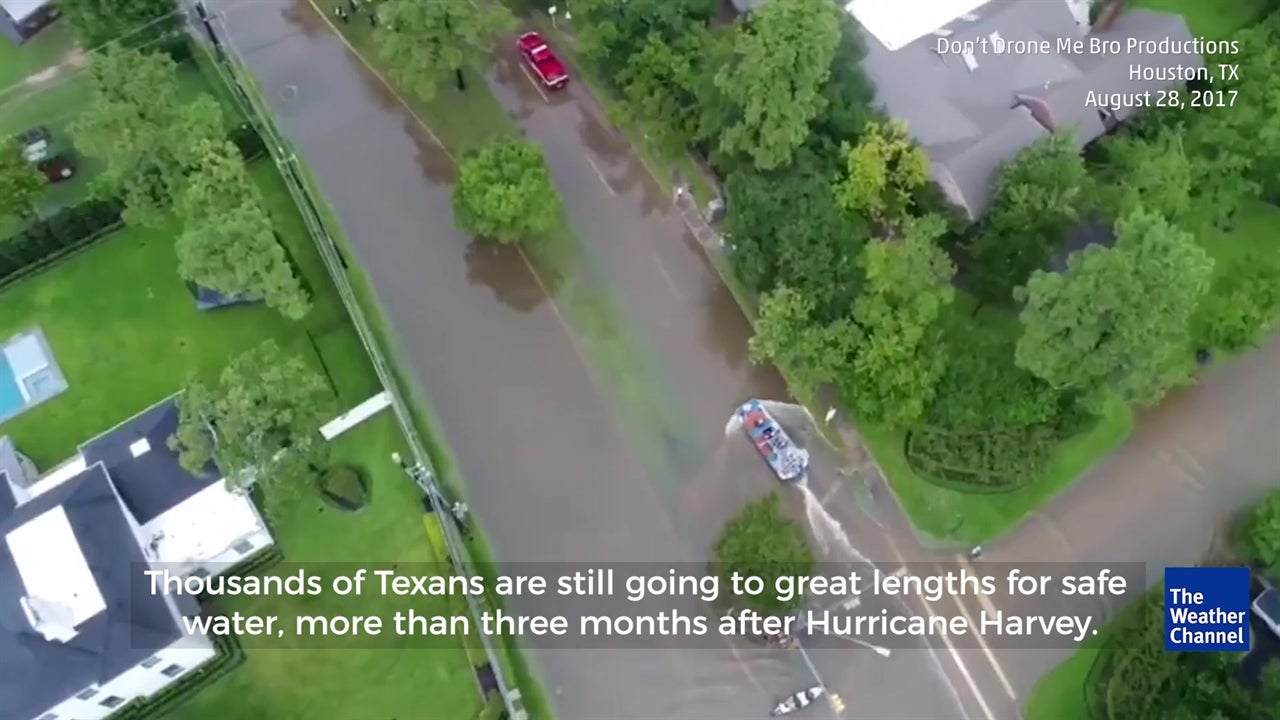 Thousands Still Lack Clean Water, Post-Harvey