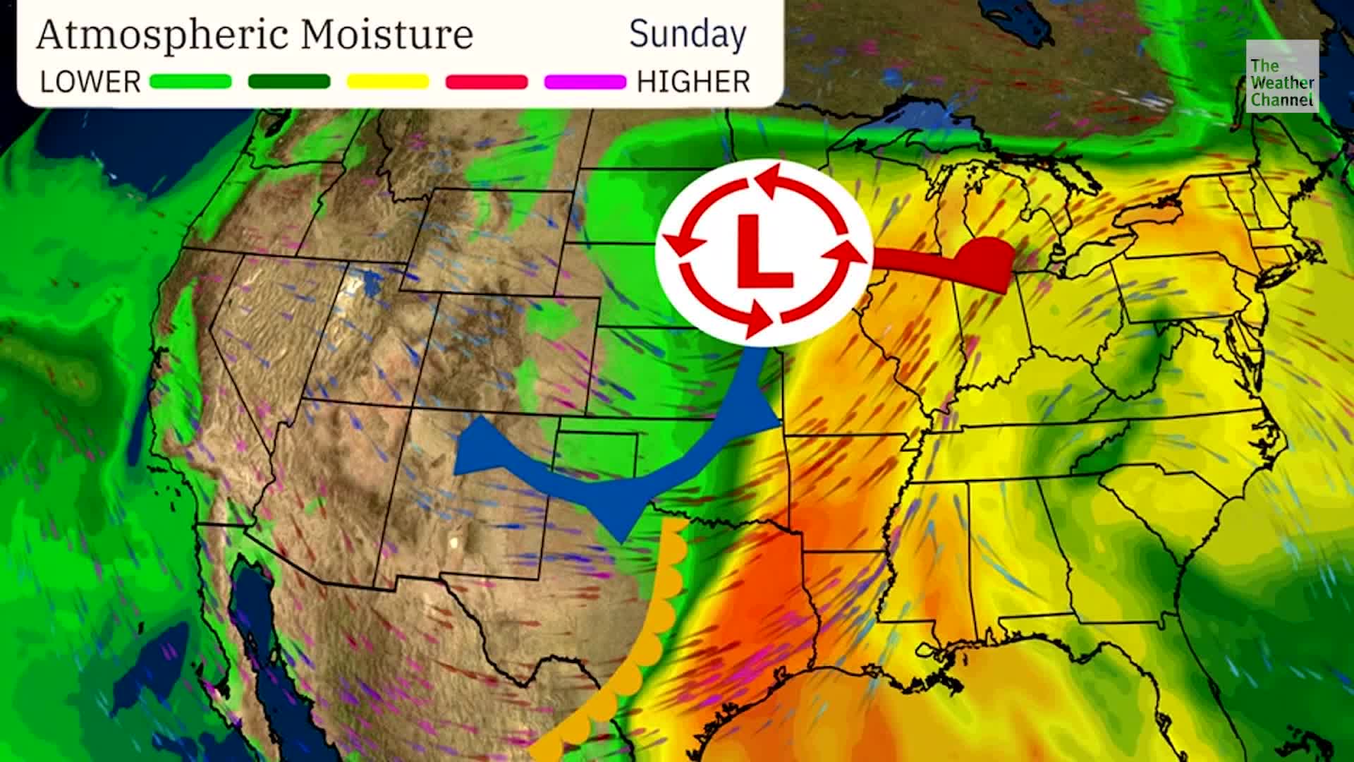 Threat Of Severe Storms, Including Tornadoes, Slides East