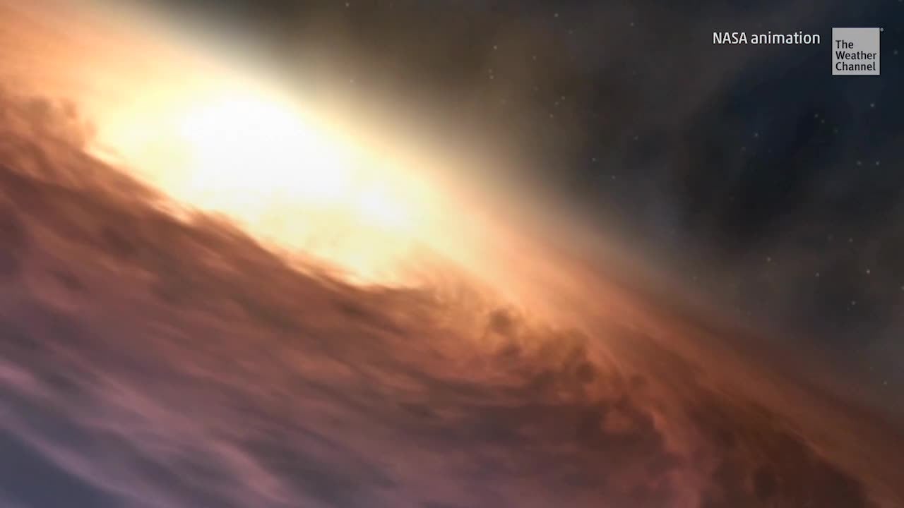 Three Giant Black Holes About to Collide