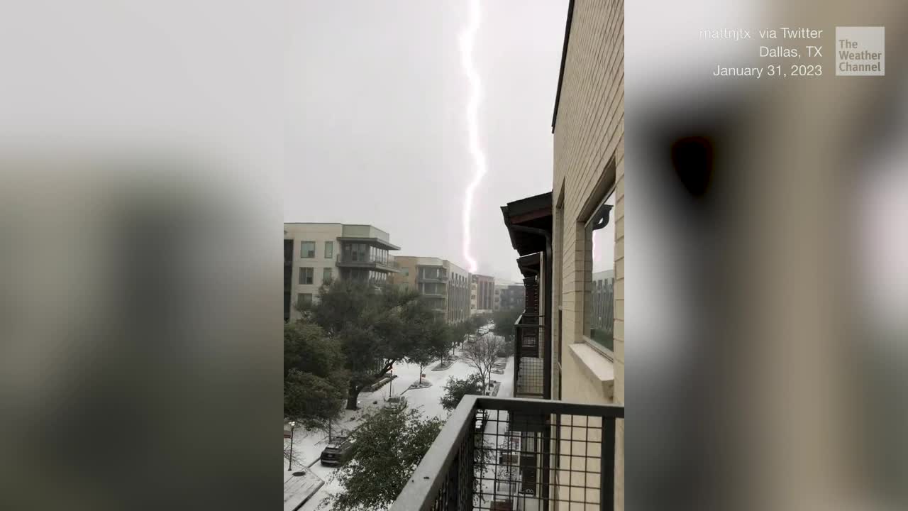 Thundersleet Spotted In Dallas, Texas