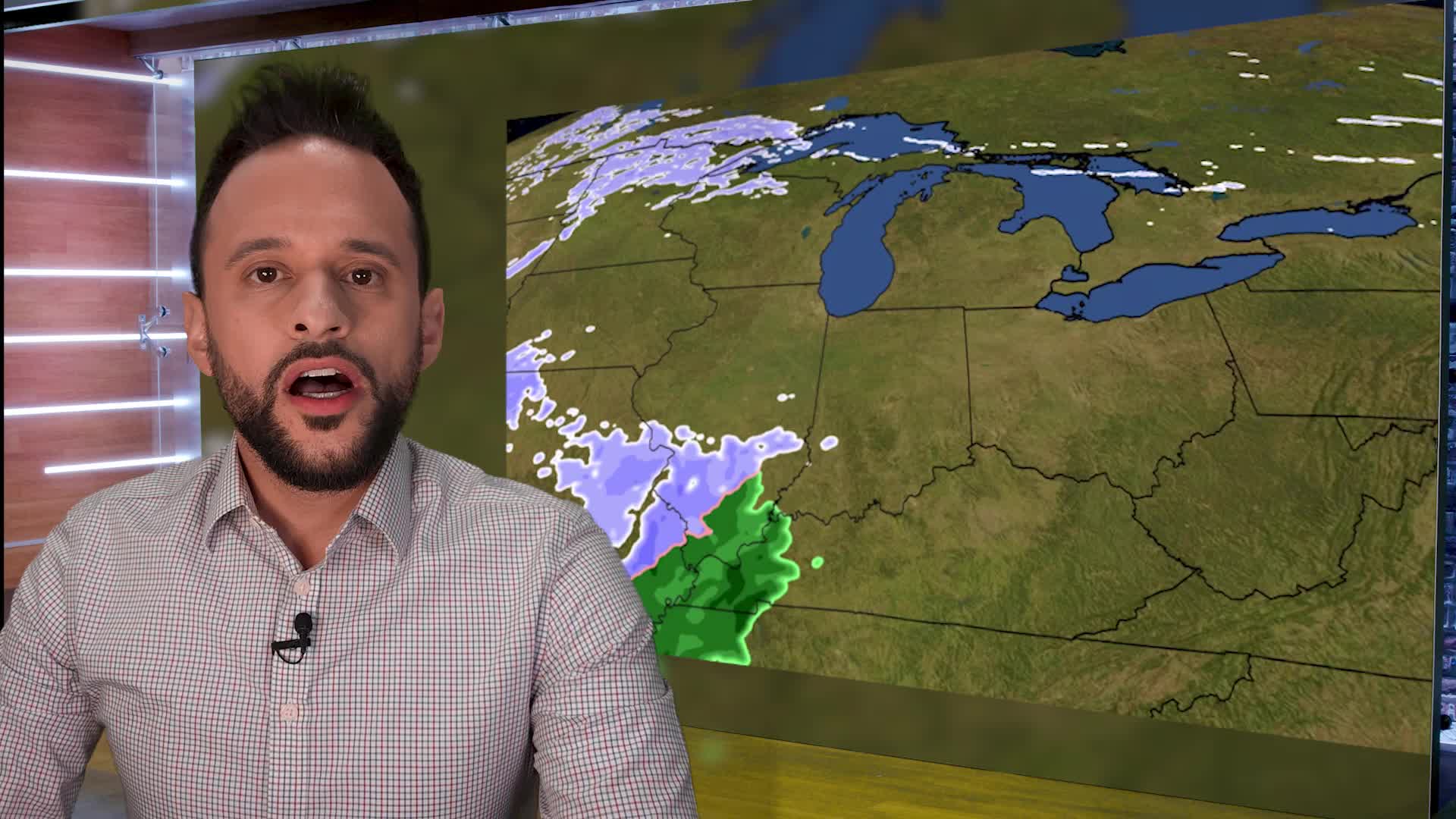 Timing Of Winter Storm Ember In Ohio Valley