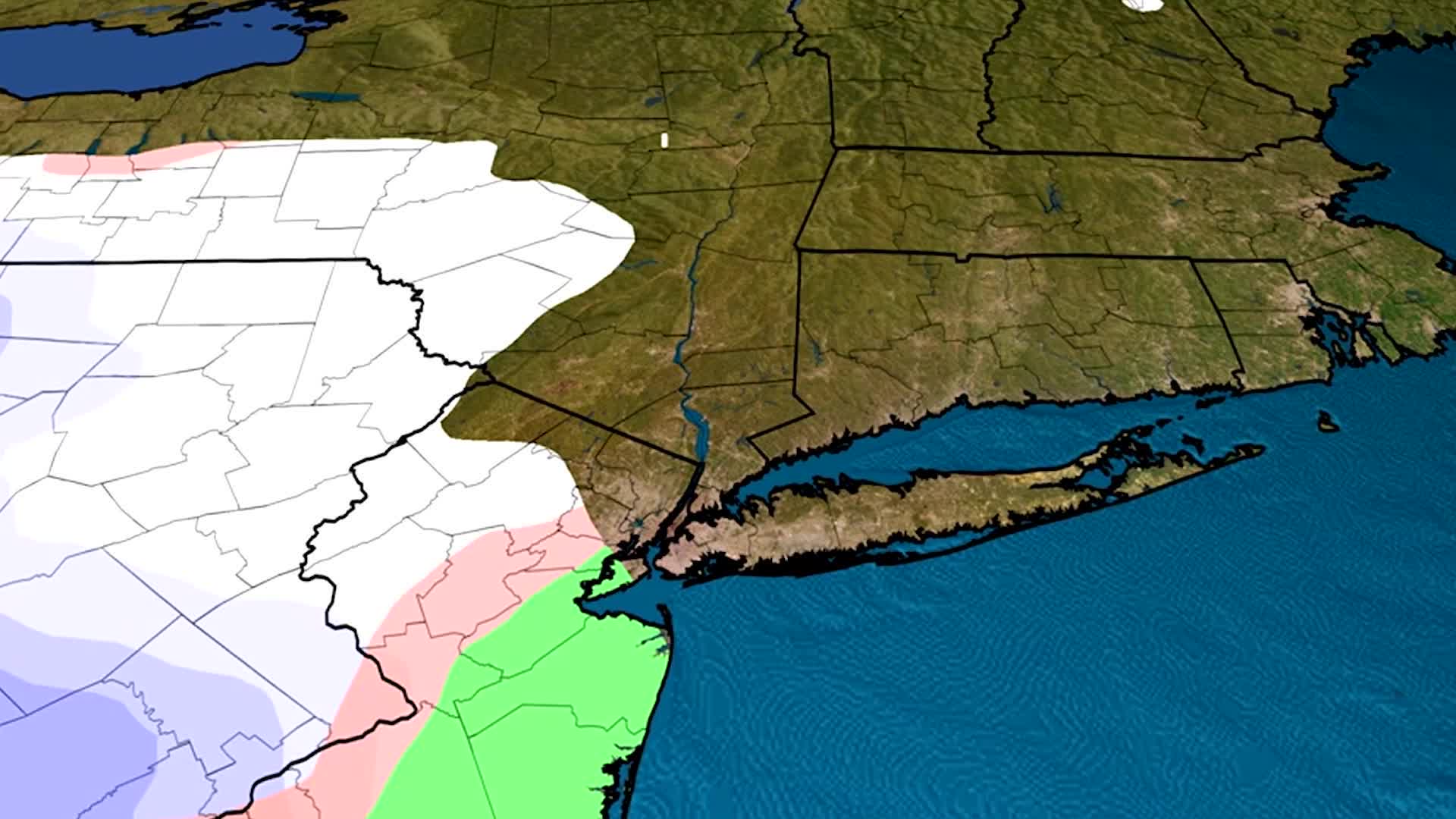 Timing Out Winter Storm Ember's Impact On New York, New Jersey