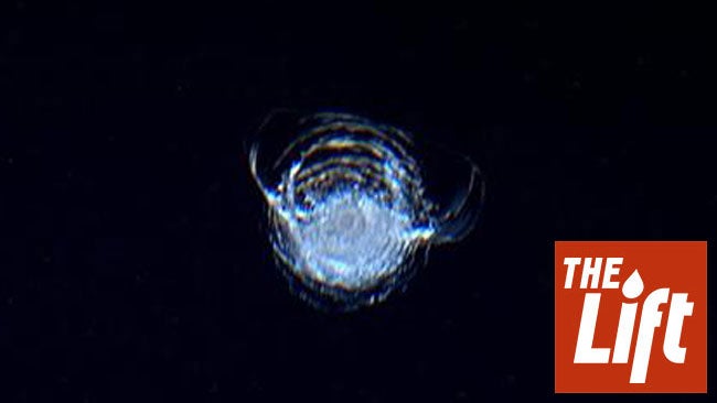 Tiny Crack in the International Space Station Window