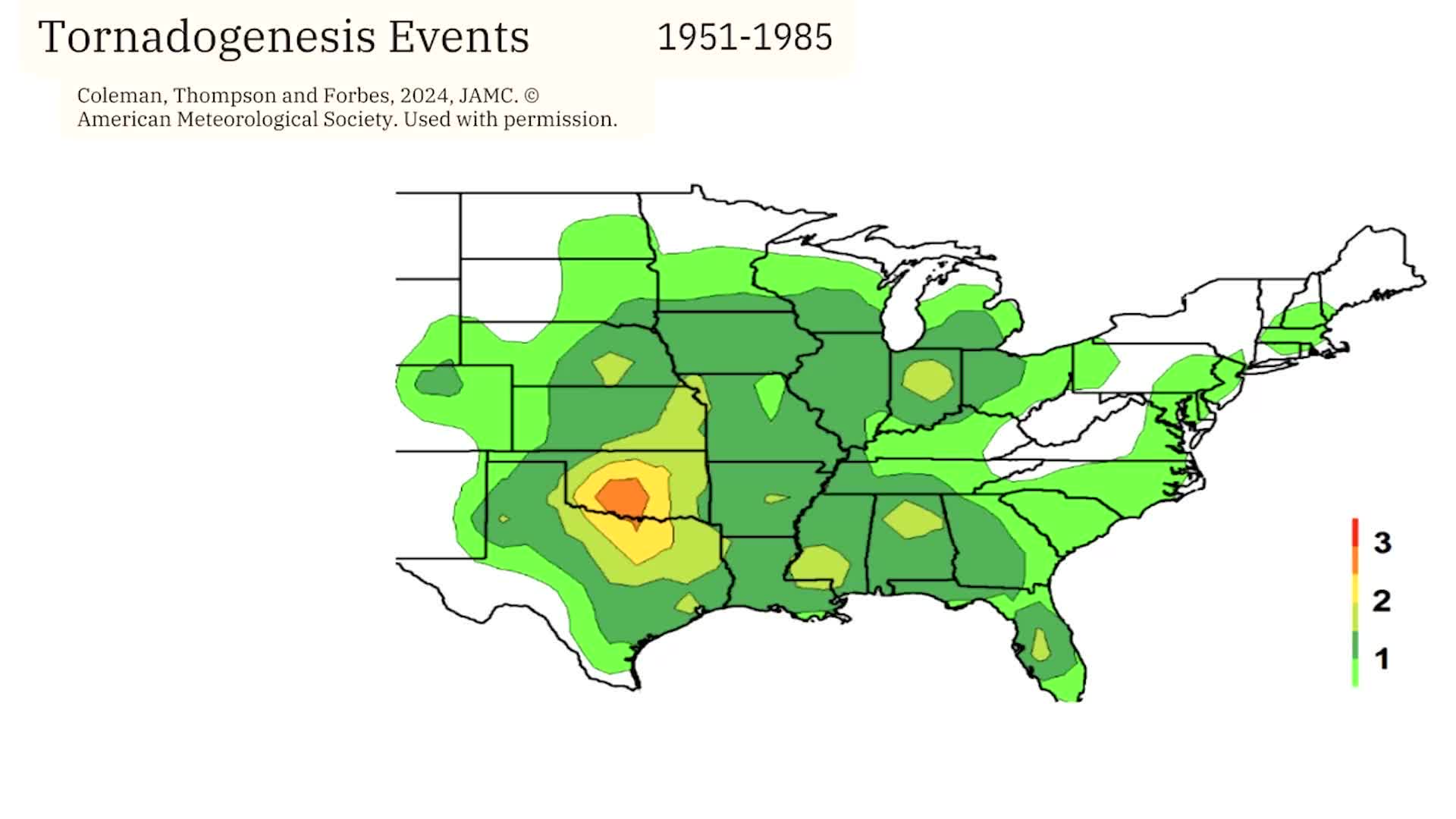 'Tornado Alley' Has Shifted East Away From The Plains