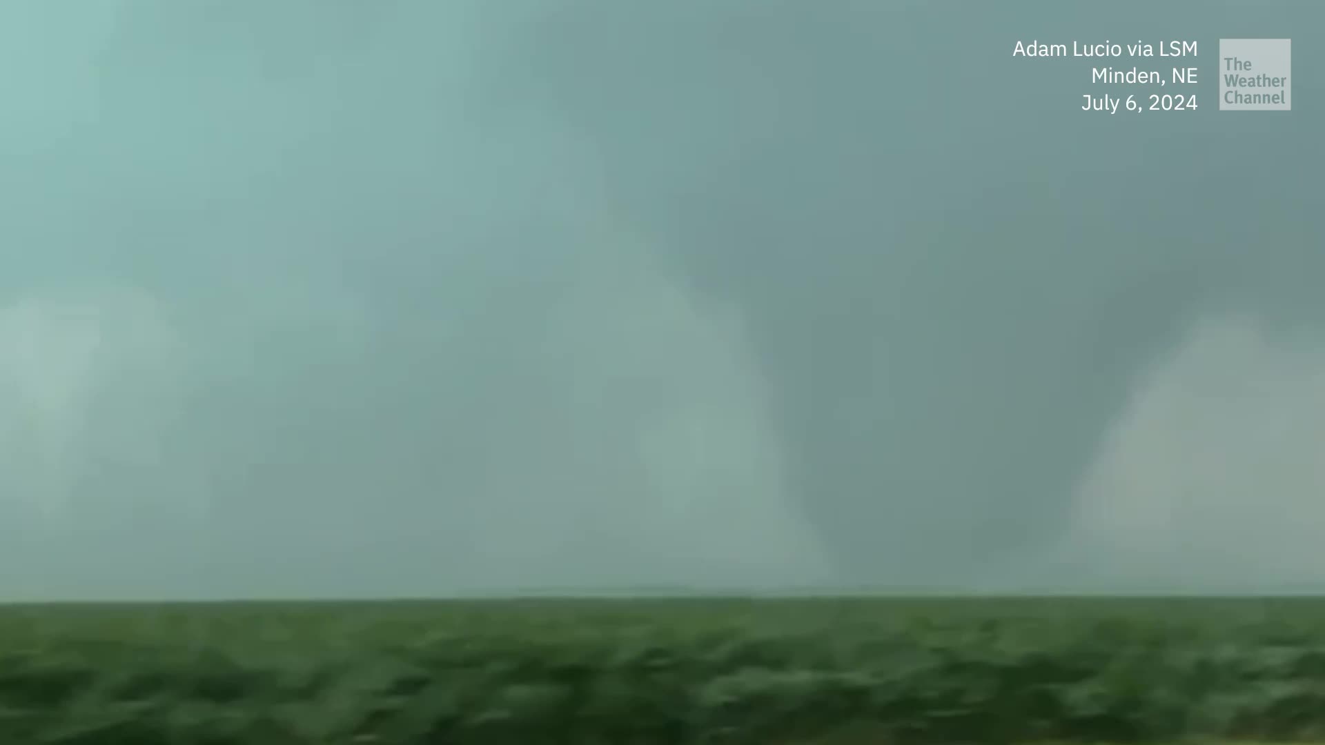 Tornado Flips Trailer, Snaps Power Poles In Nebraska