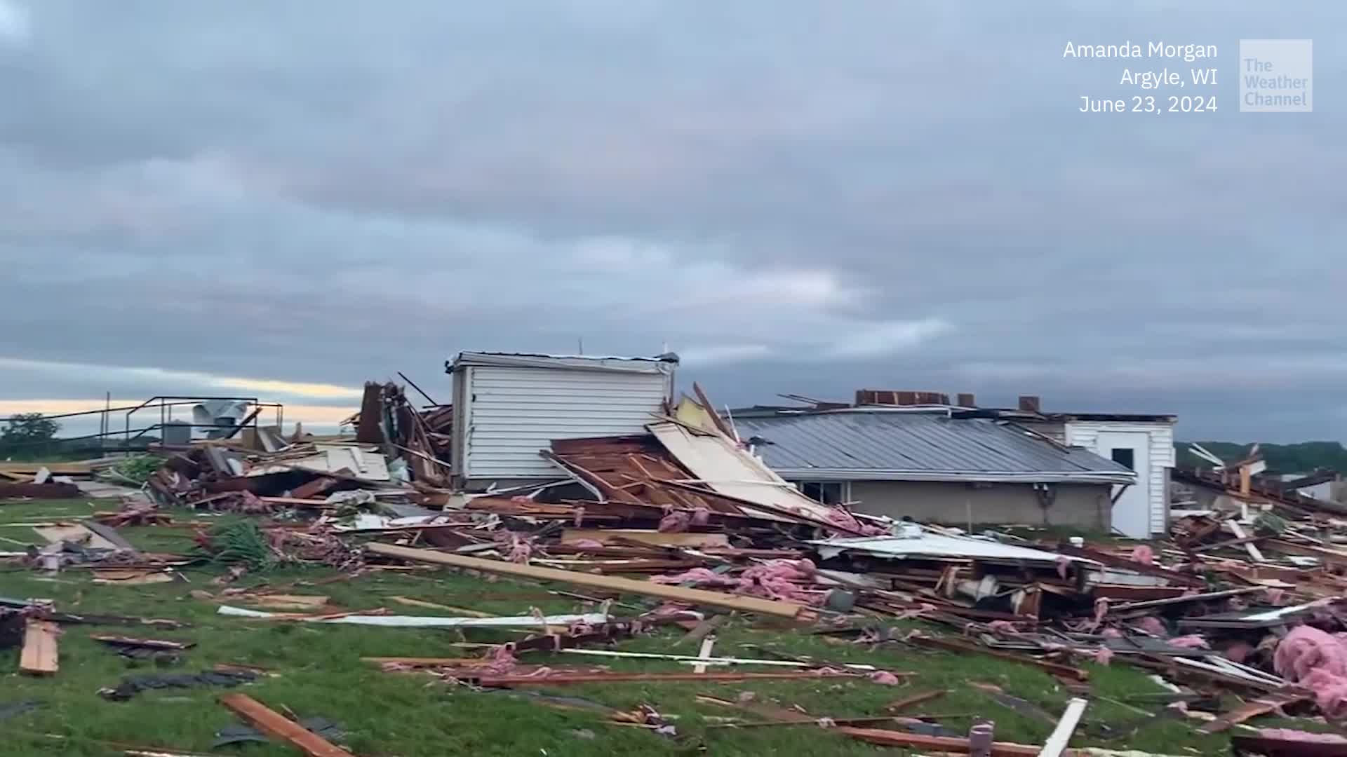 Tornado Obliterates Historic Church In Wisconsin