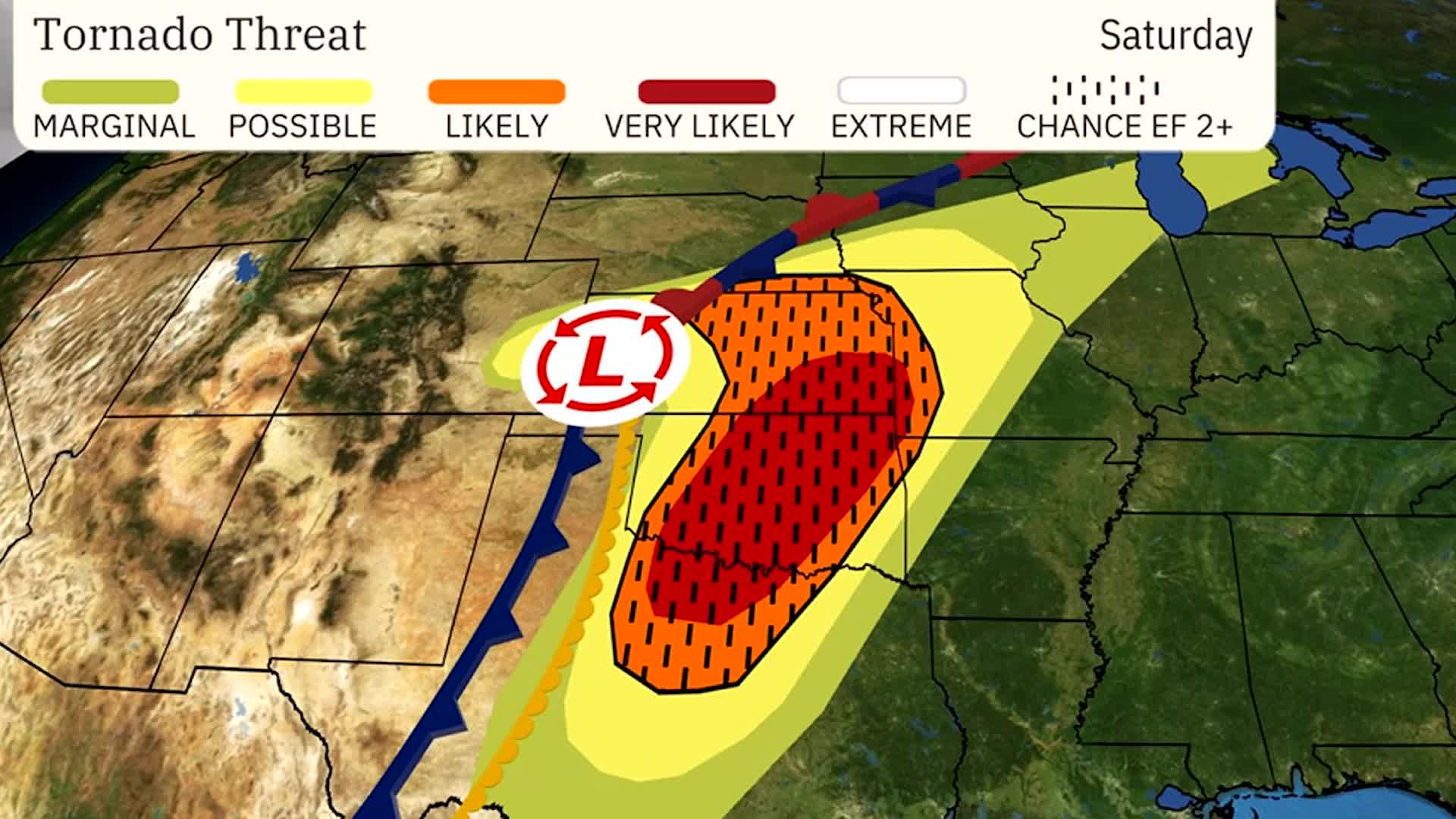 Tornado Outbreak Expected To Continue In Plains, Midwest