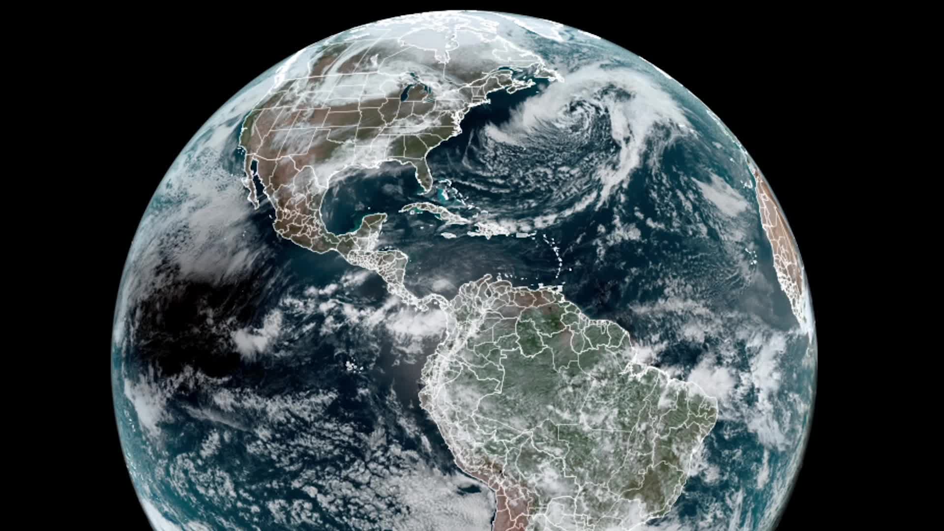 Total Solar Eclipse Seen From Space